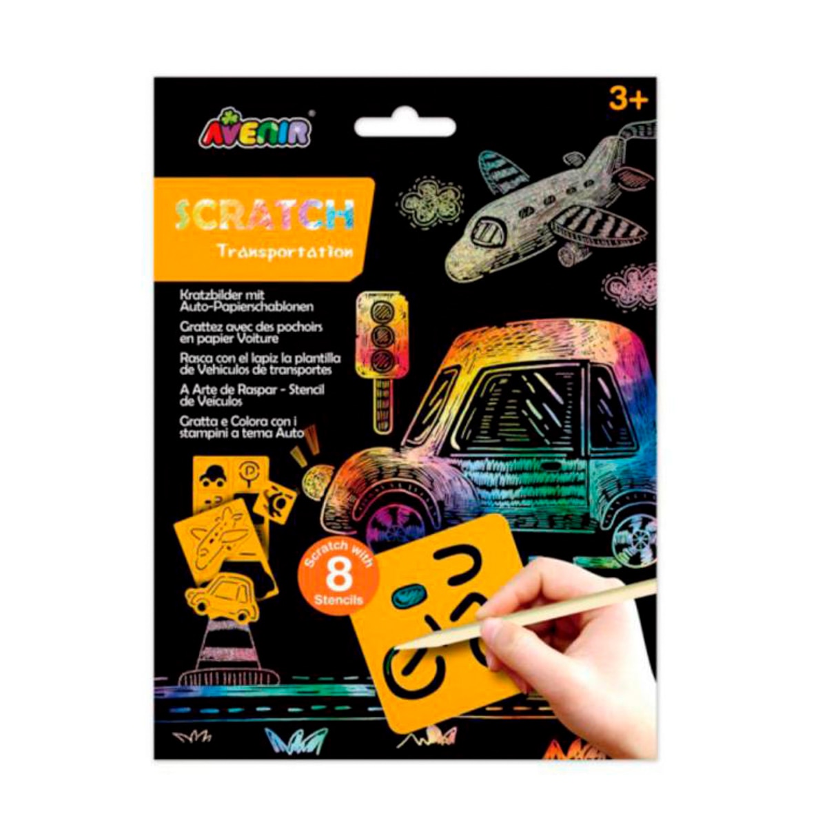 Modelo Transportes Scratch Avenir Multicolor Multicolor-1