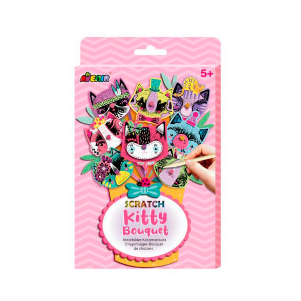 Imagem 0 de Bouquet Gatitos Scratch Avenir Multicolor