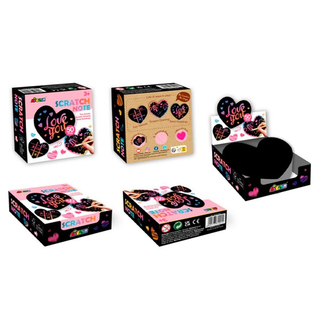 Imagen 0 de Notas Adhesivas 50 hojas Scratch Avenir Multicolor