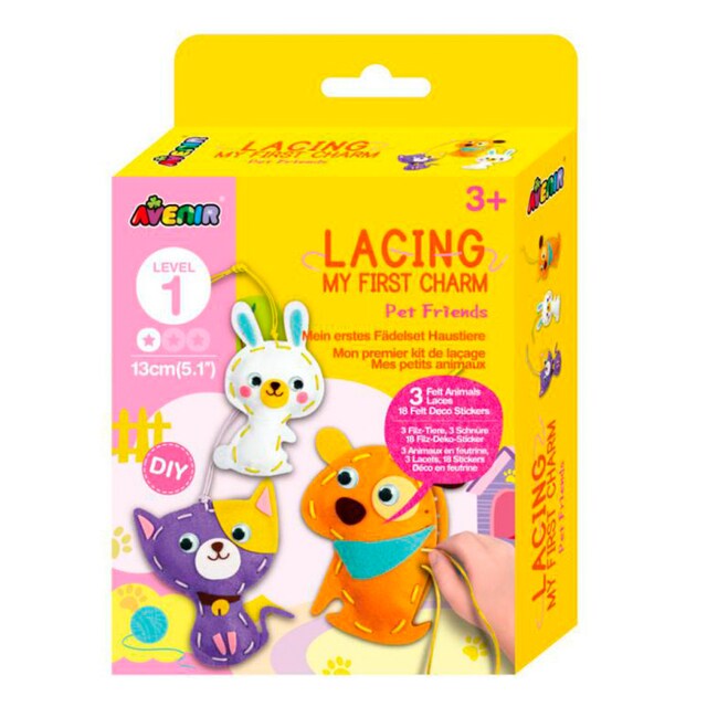 Imagen 0 de Set Costura Mascotas Nivel 1 Avenir Multicolor