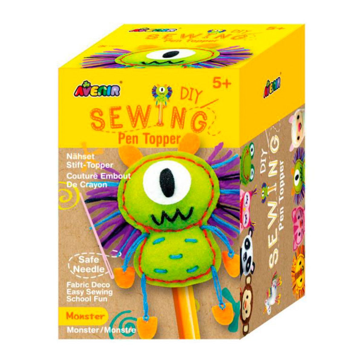 Imagem 0 de Conjunto de acessórios de costura Caneta esferográfica Monstruo Avenir Multicolor