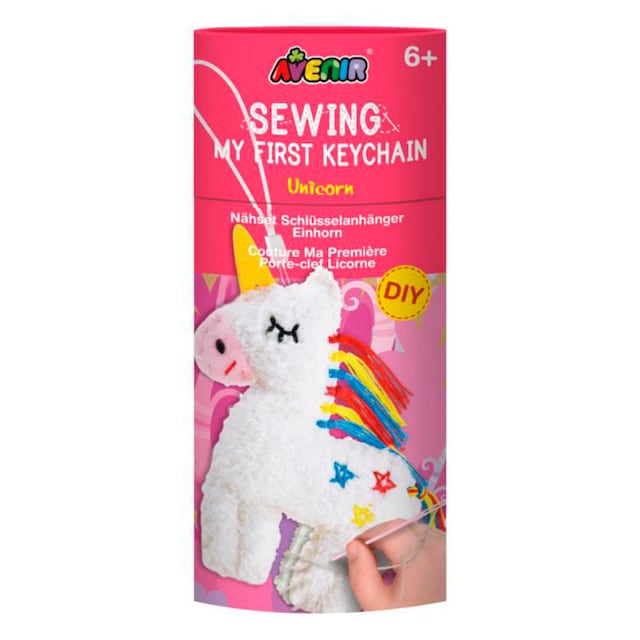 Imagen 0 de Kit Costura Llavero Unicornio Avenir Multicolor