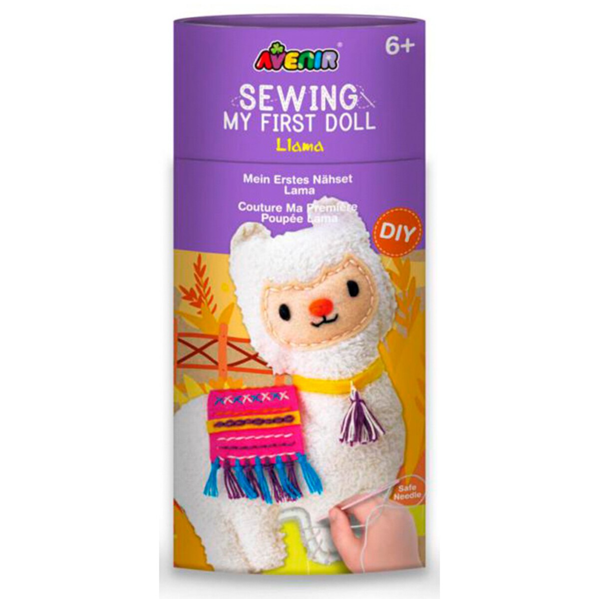 Set Costura Peluche Llama Avenir Multicolor Multicolor-1