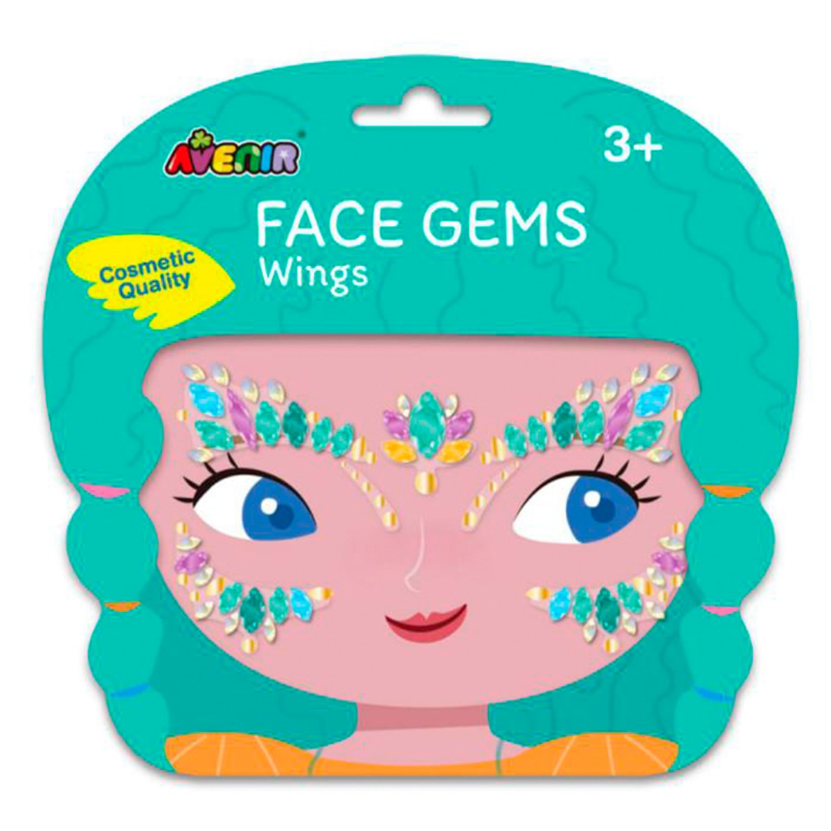 Pegatinas Faciales Pluma Avenir Multicolor Multicolor-1