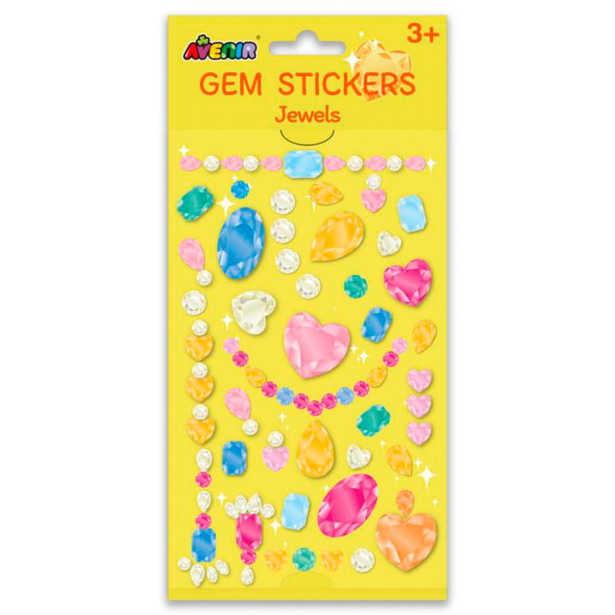Pegatinas Gemas Avenir Multicolor Multicolor-1