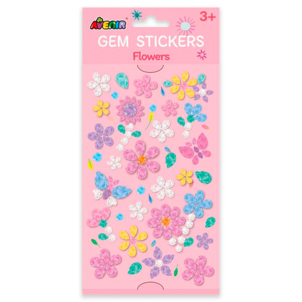 Imagem 0 de Autocolantes Flores Avenir Multicolor