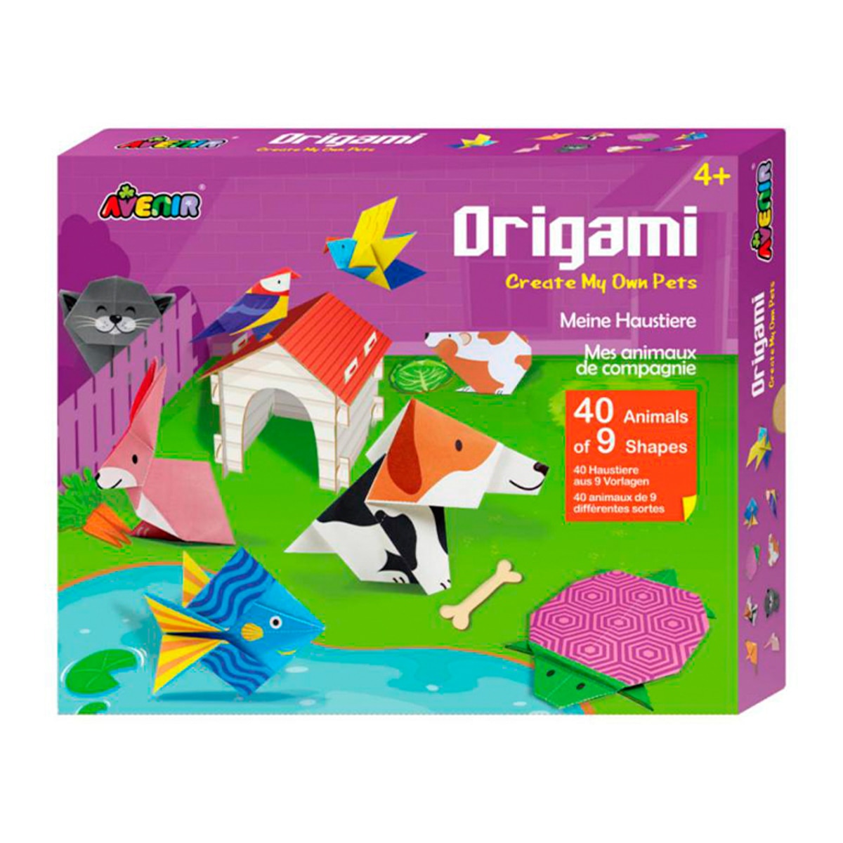 Origami Mascotas Iniciación Avenir Multicolor Multicolor-1