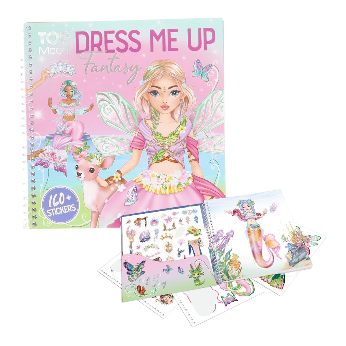 Libro dress me up Fantasy TOPModel 1