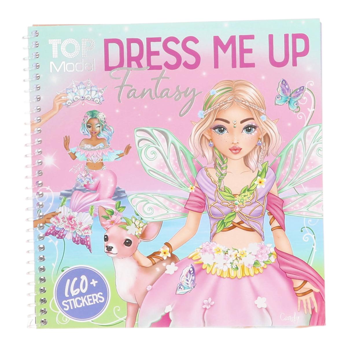 Libro dress me up Fantasy TOPModel 2