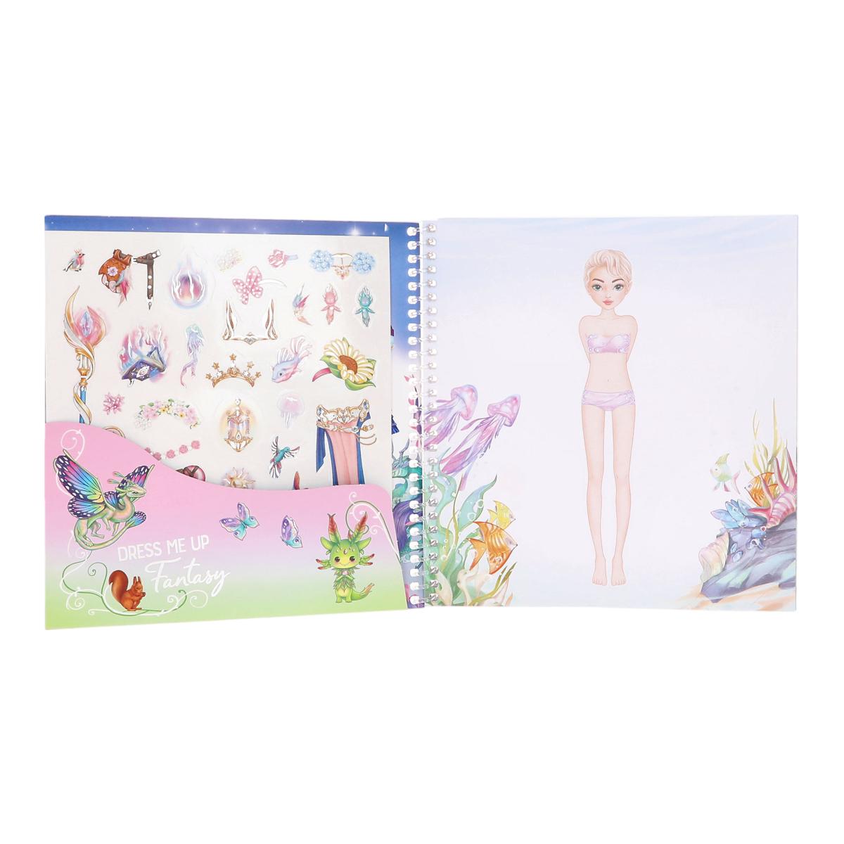 Libro dress me up Fantasy TOPModel 3
