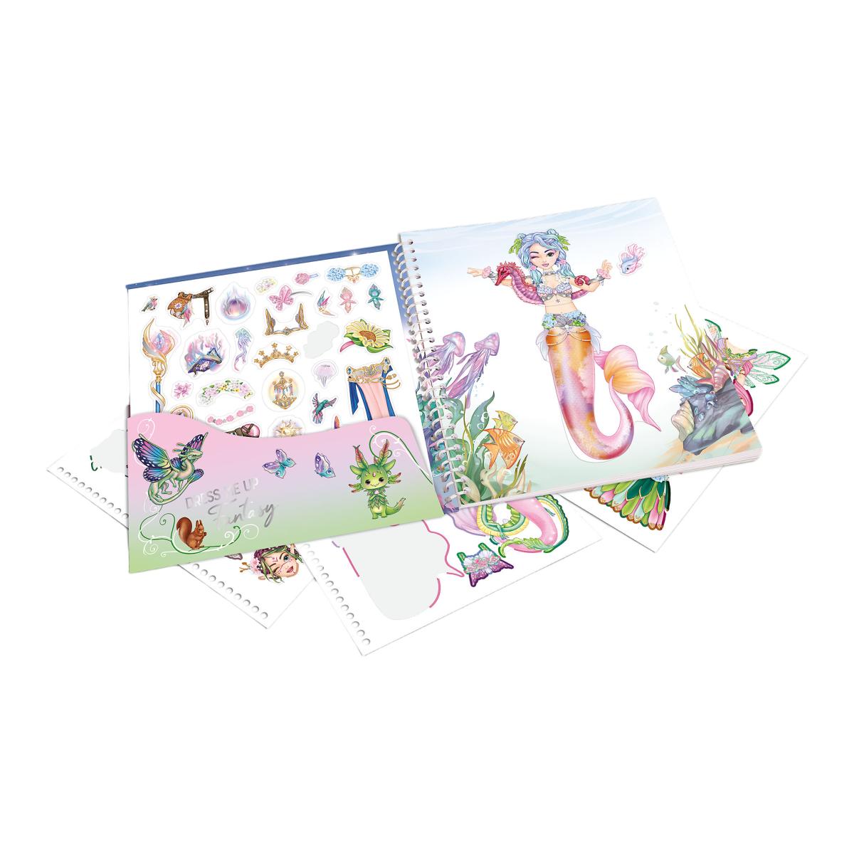 Libro dress me up Fantasy TOPModel 4
