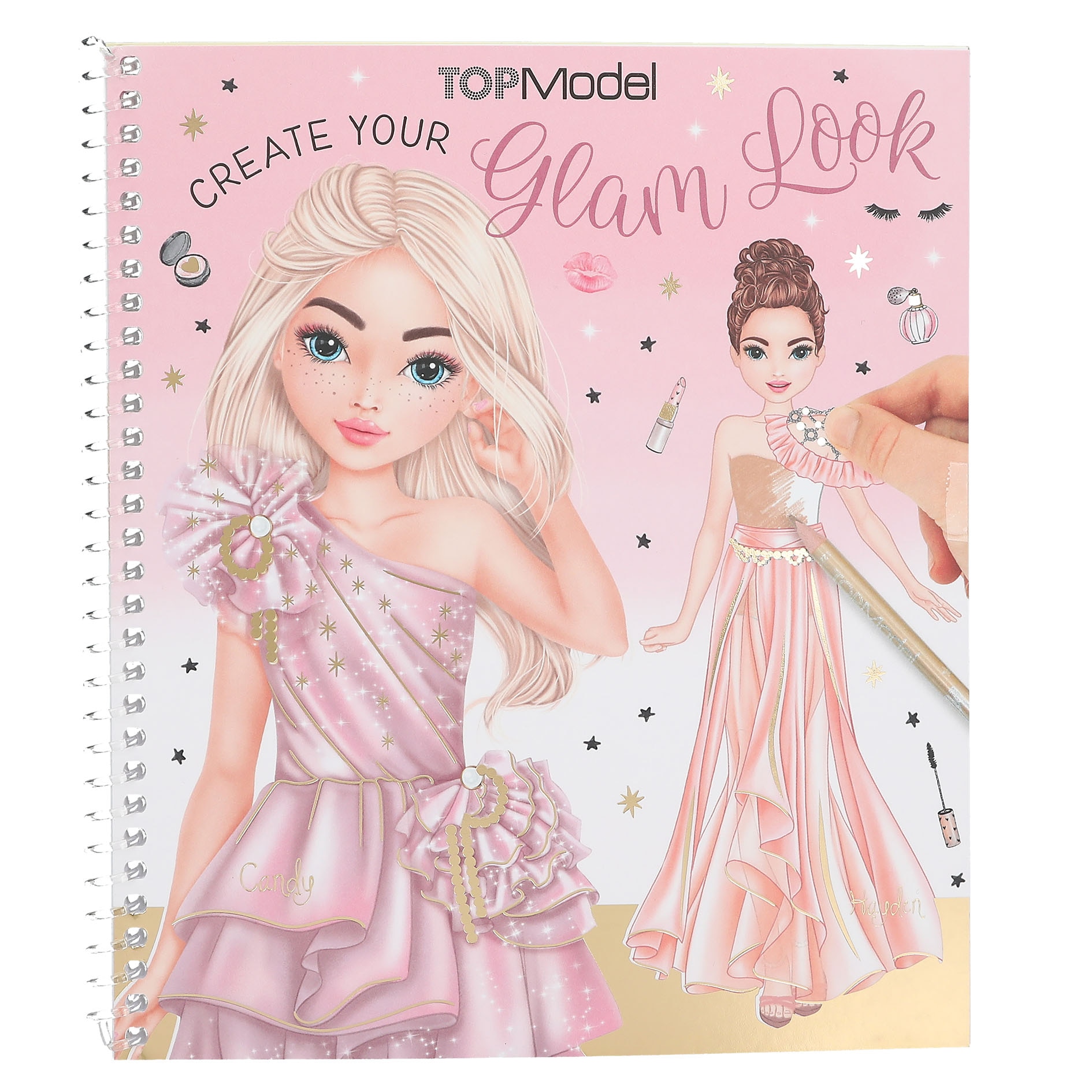 Libro dress me up  Glam Look TOPModel 2