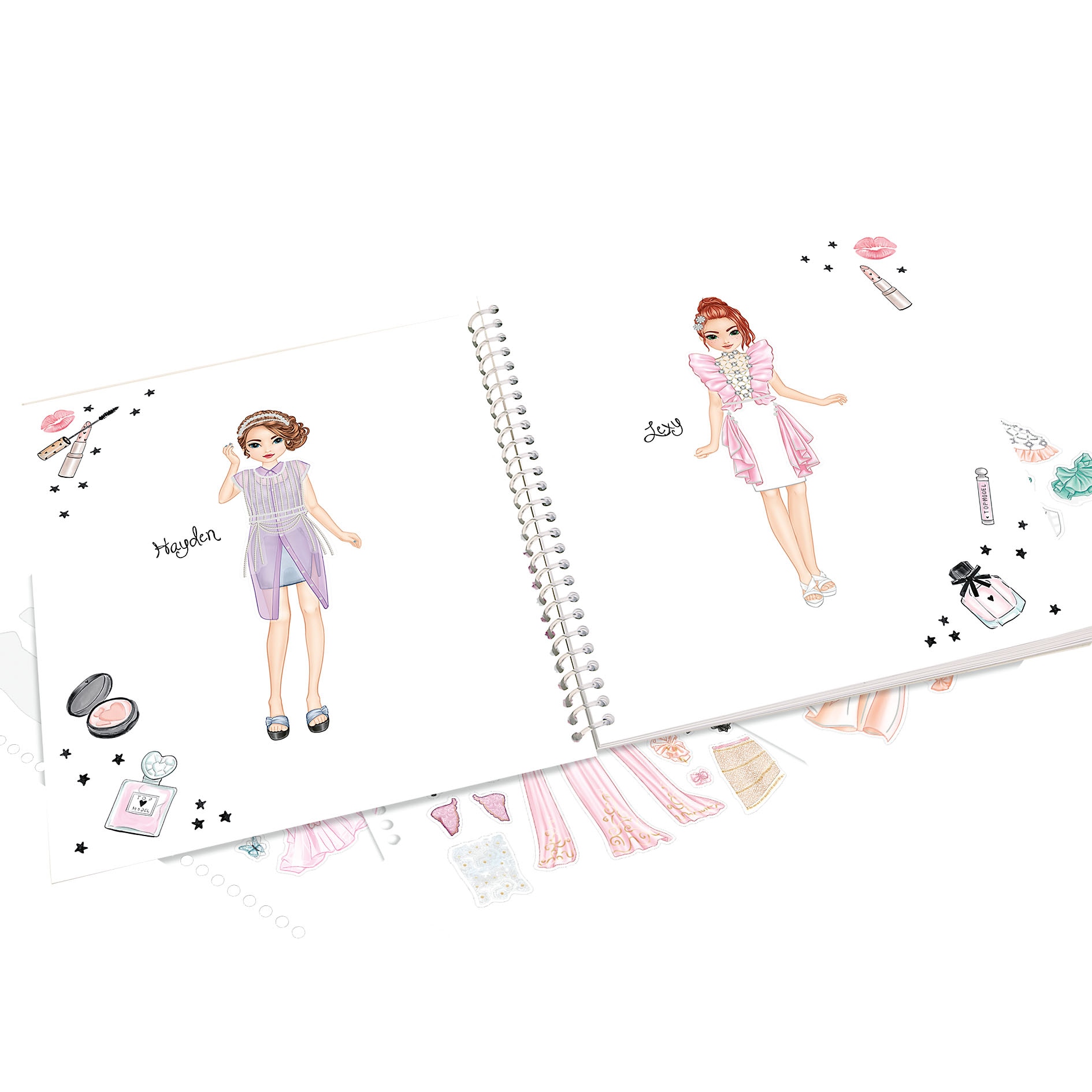 Libro dress me up  Glam Look TOPModel 3