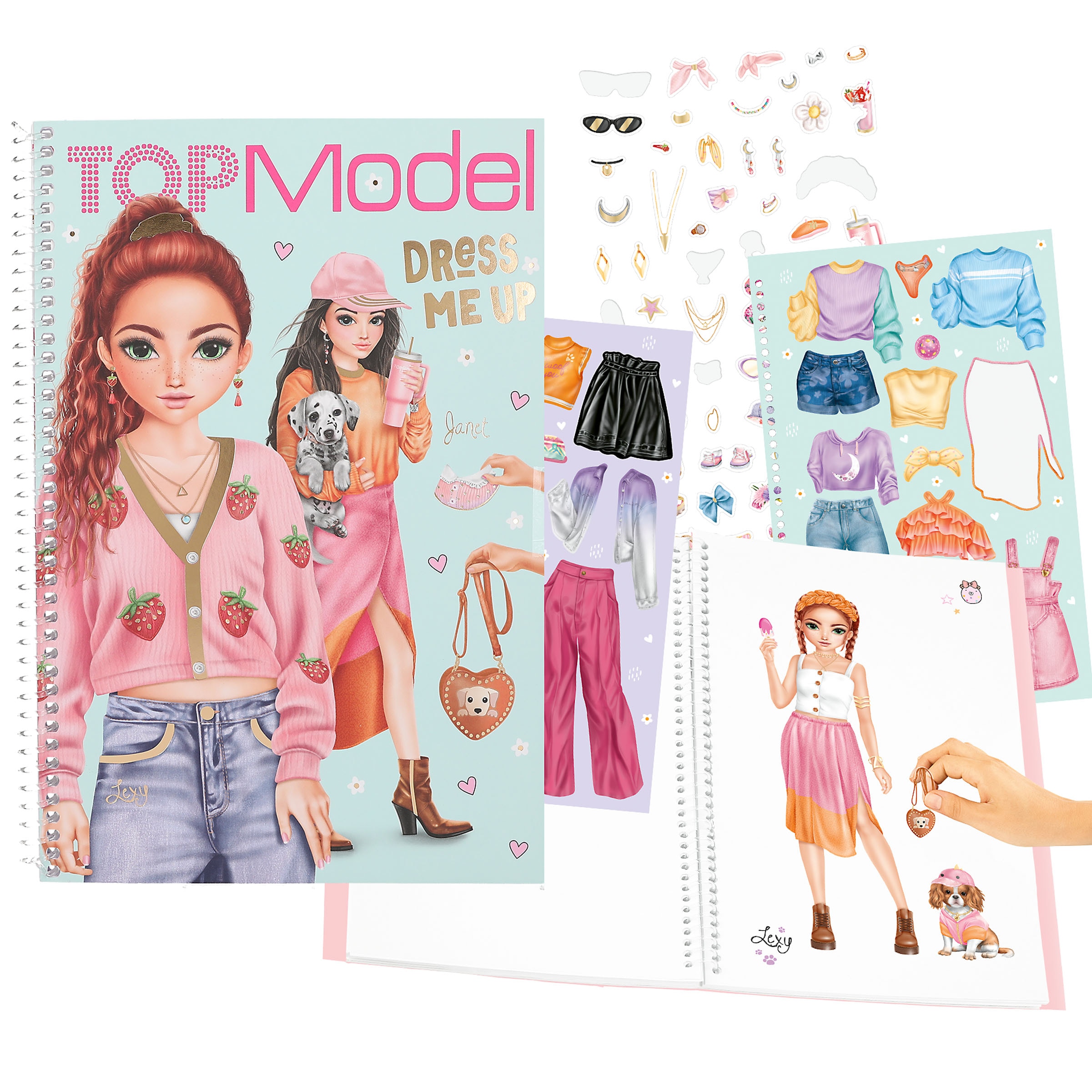Imagen 0 de Libro dress me up grande TOPModel