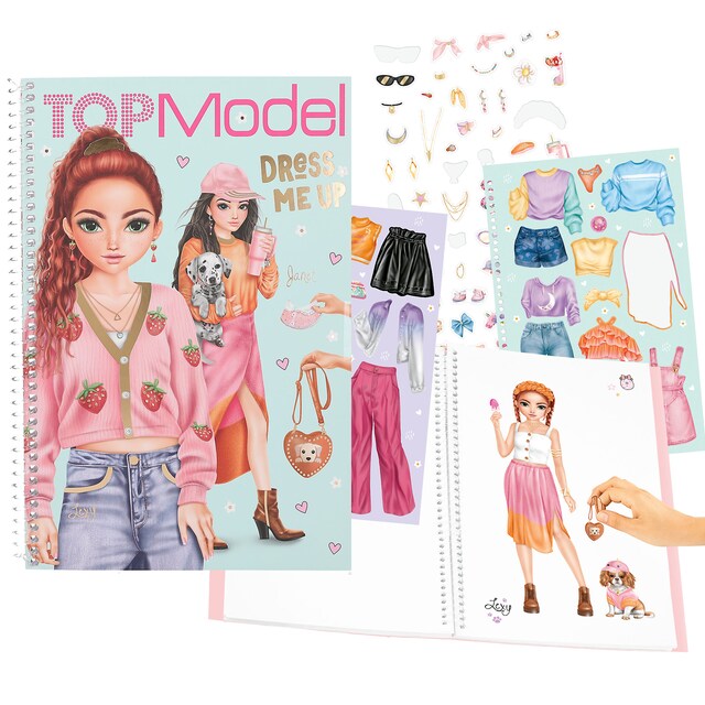 Imagen 0 de Libro dress me up grande TOPModel