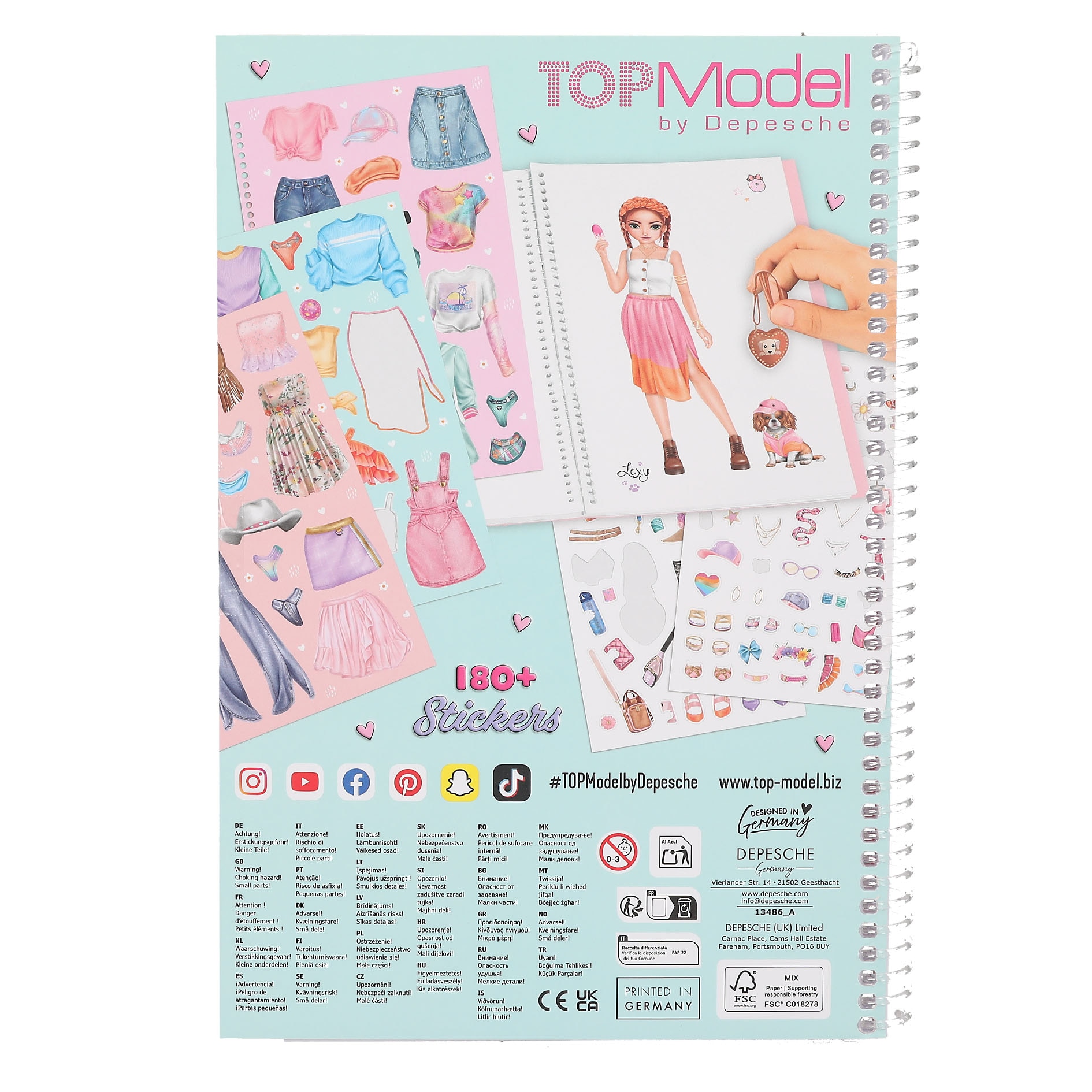 Libro dress me up grande TOPModel 4