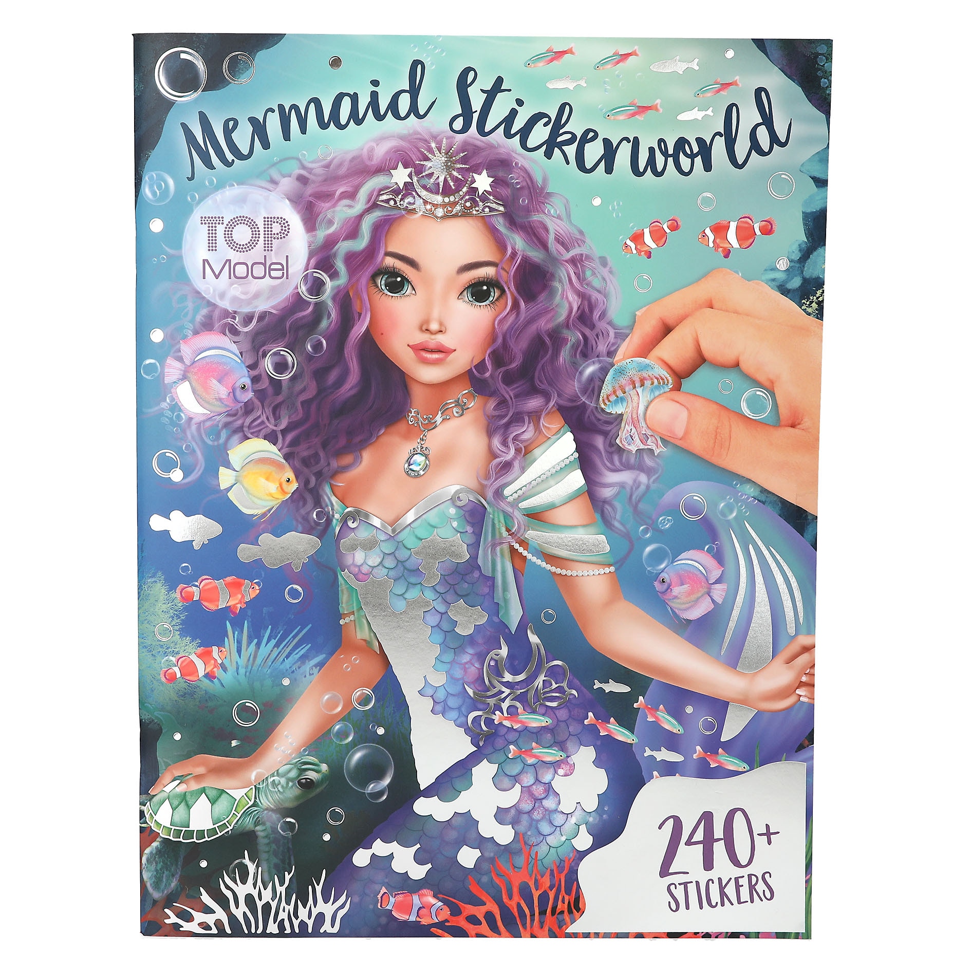 Libro pegatinas Mermaid TOPModel 2