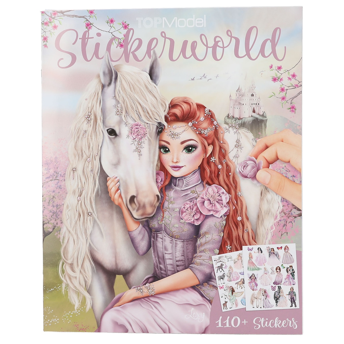 Libro Stickerworld Violet TOPModel 2