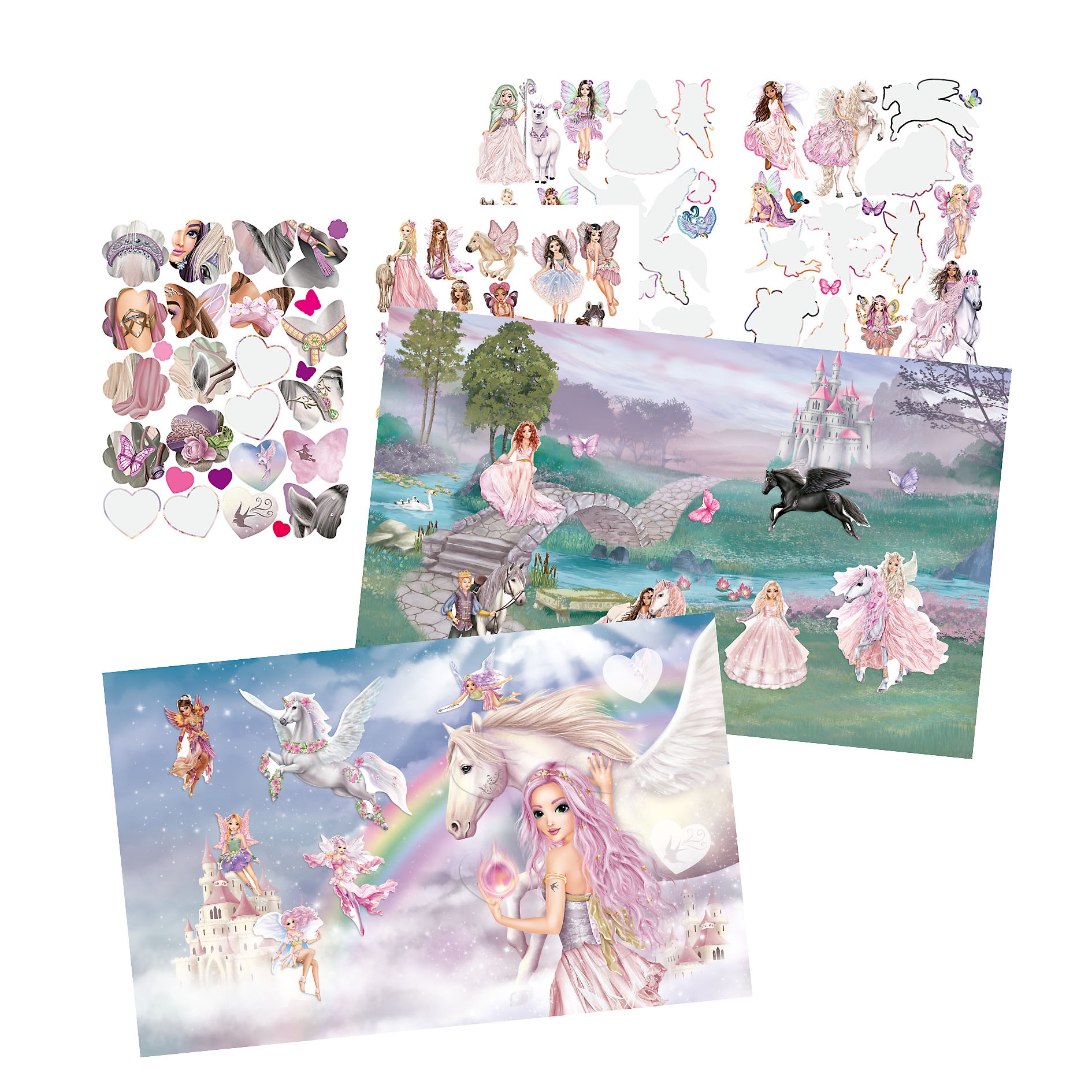 Libro Stickerworld Violet TOPModel 4