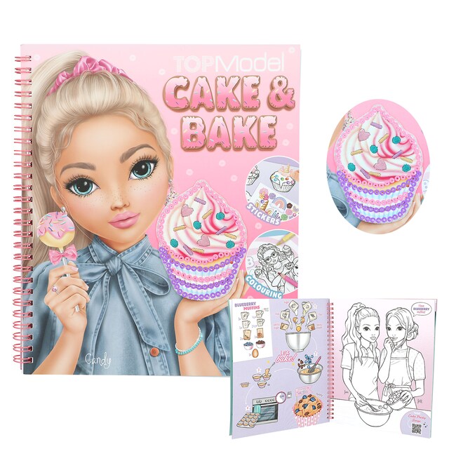 Imagen 0 de Libro colorear Cake & Bake TOPModel