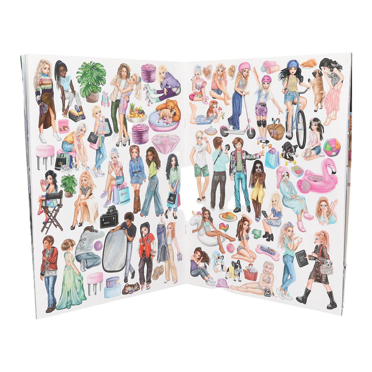 Libro Stickerworld TOPModel 5