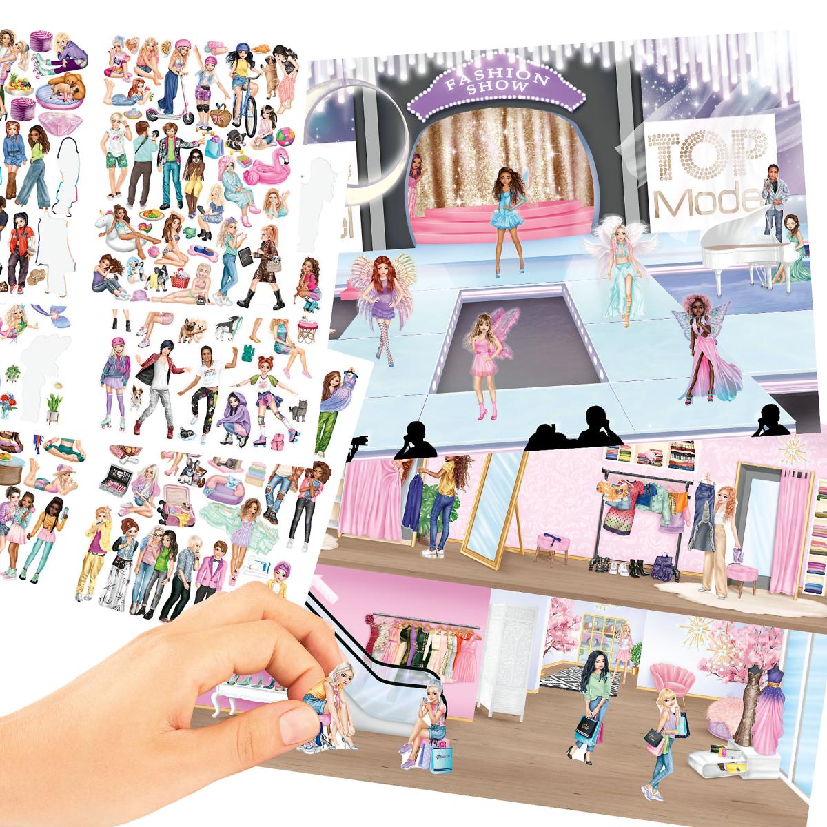 Libro Stickerworld TOPModel 6