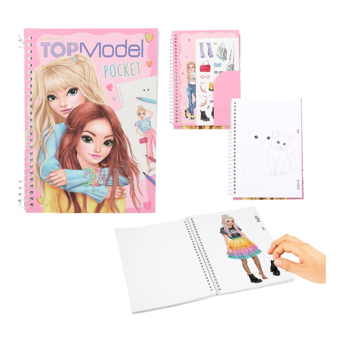 Imagem 0 de Livro de colorir TOPModel