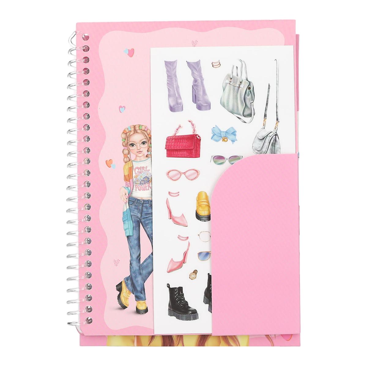 Livro de colorir TOPModel 3