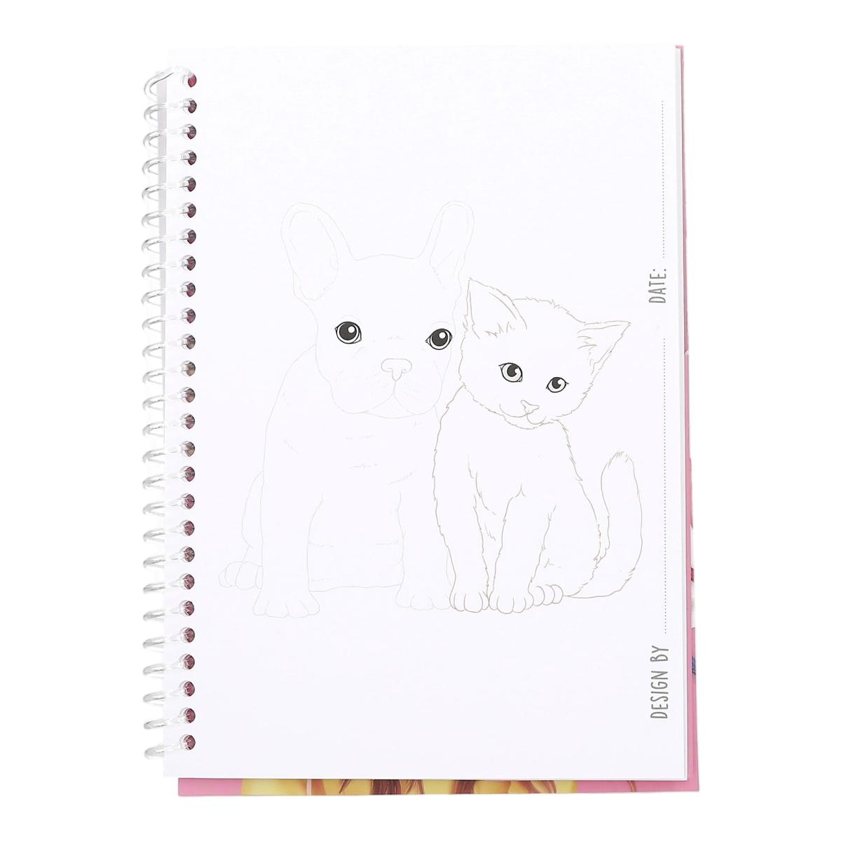 Livro de colorir TOPModel 4