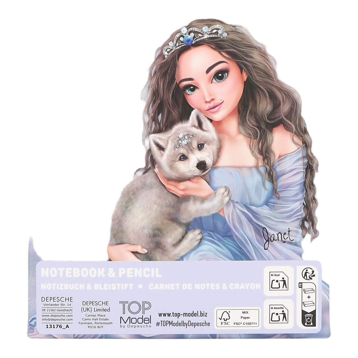 Libro con lápiz TOPModel 7