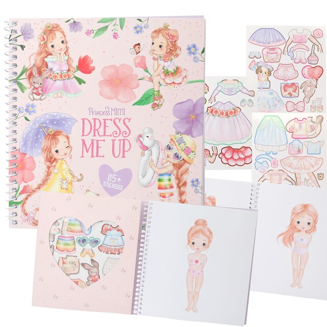 Imagen 0 de Libro dress me up Princess Mimi