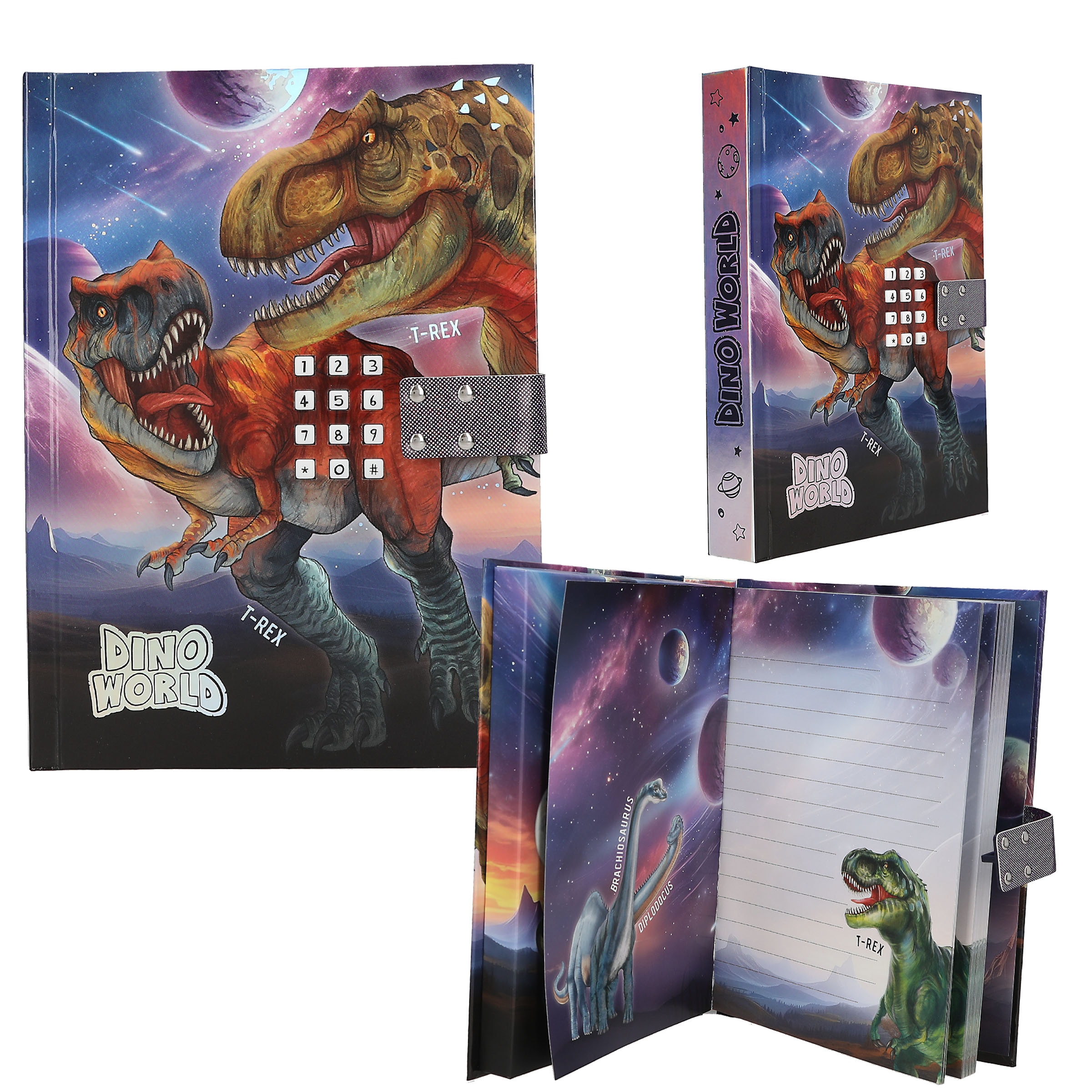Imagen 0 de Diario con código secreto Dino World