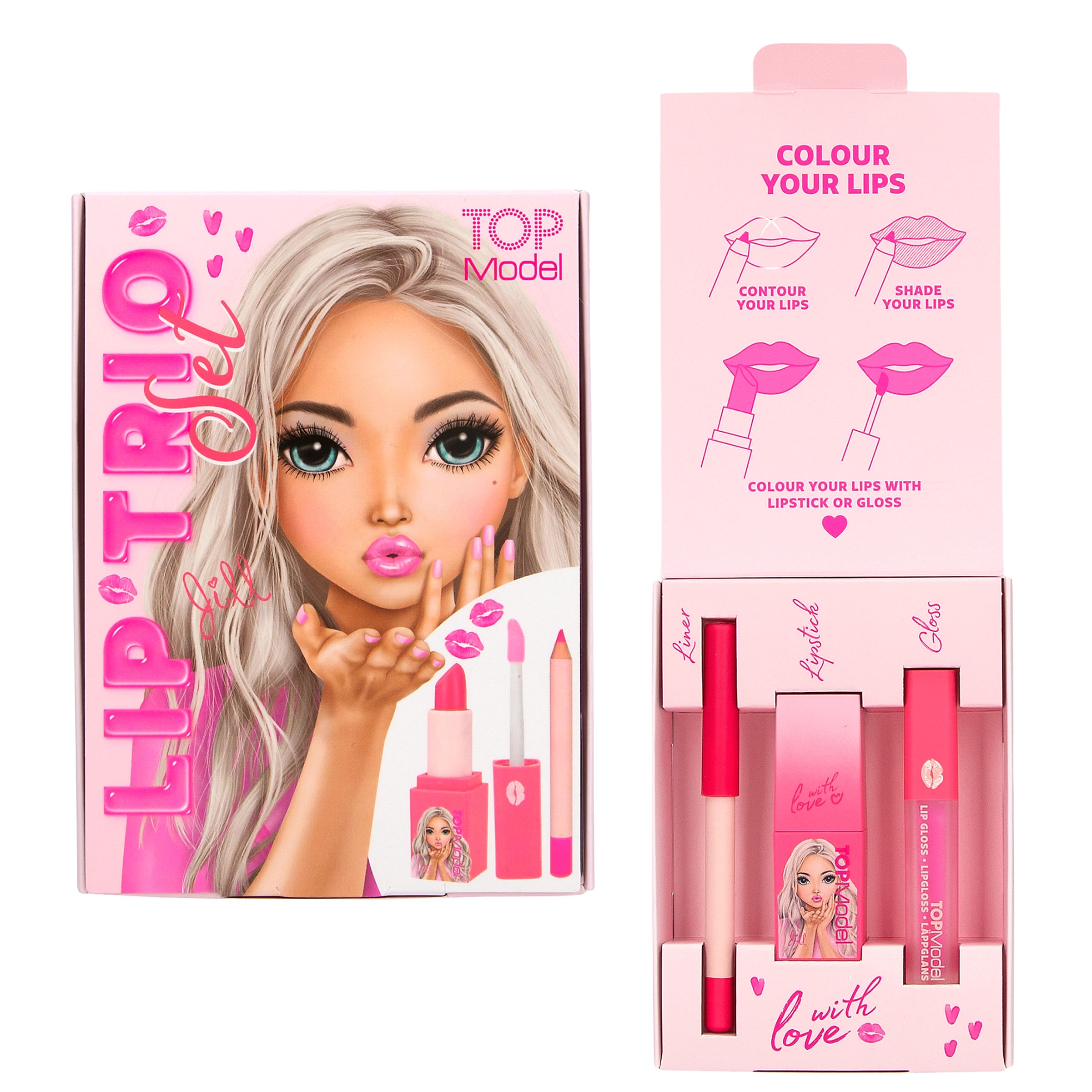 Trío de labiales TOPModel 1