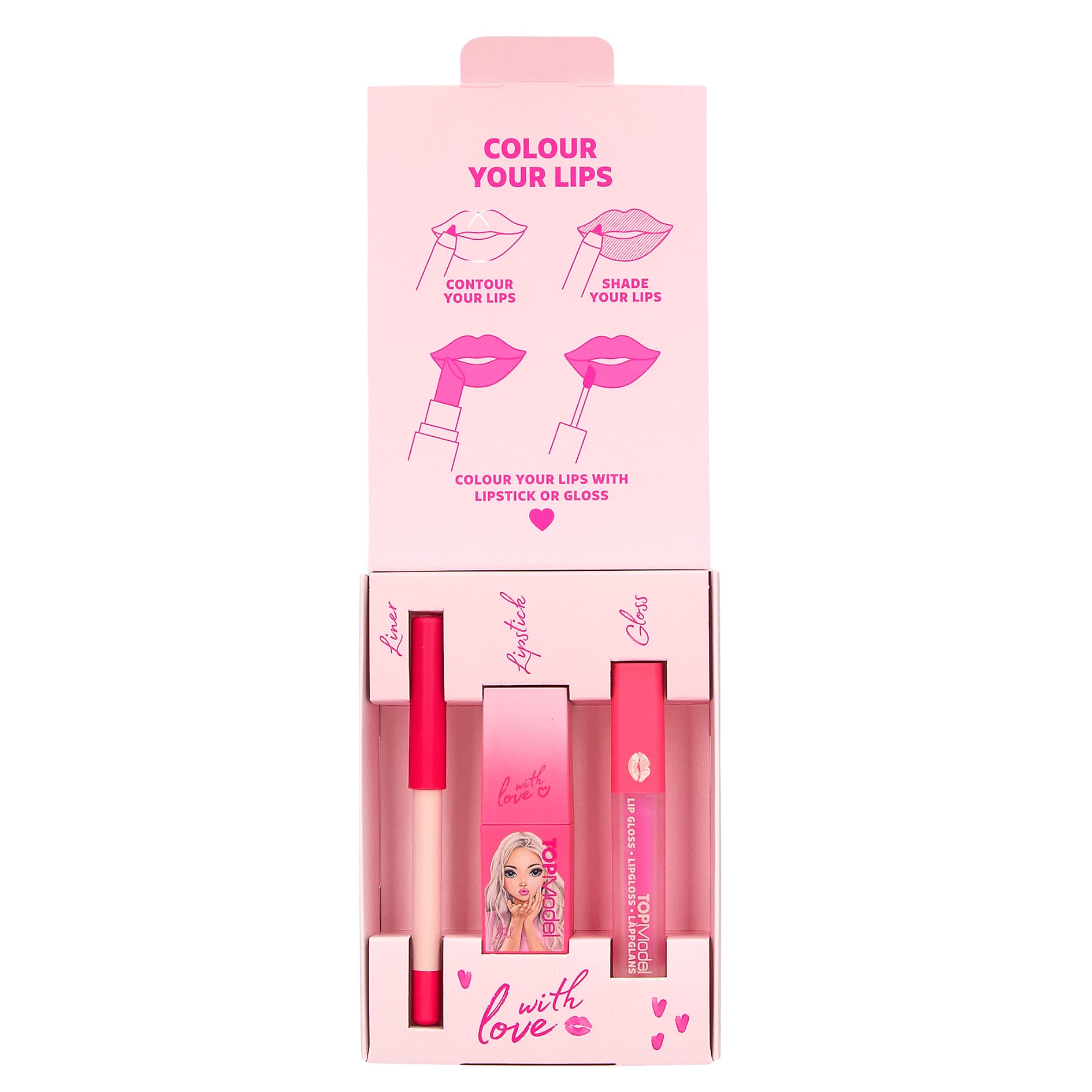 Trío de labiales TOPModel 3