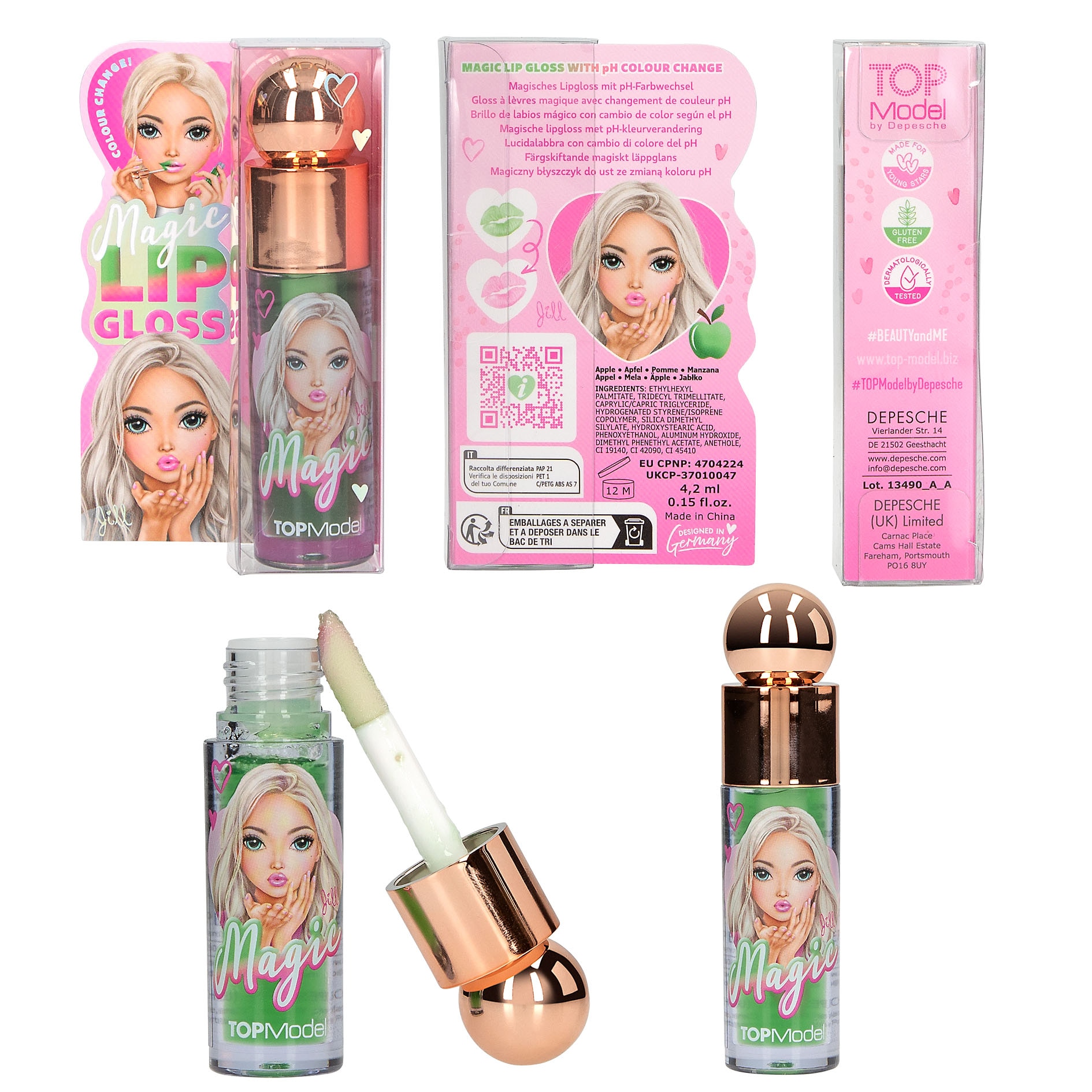 Brillo de labios mágico TOPModel Surtido-2