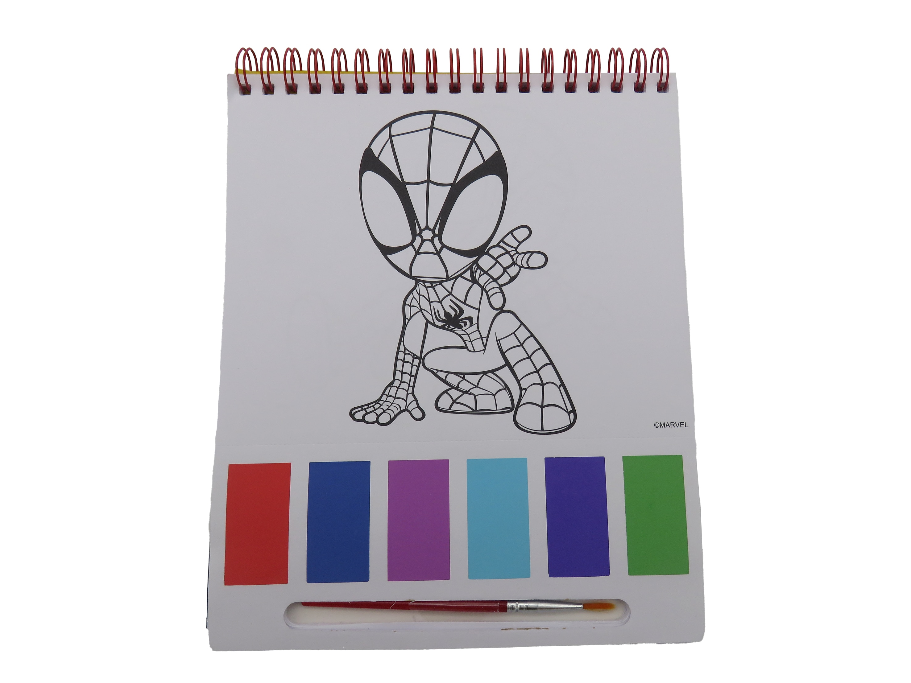 Bloc de dibujo con acuarelas Spidey CyP Brands multicolor multicolor Multicolor-3