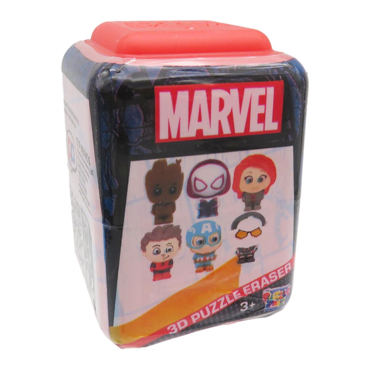 Imagen 0 de Puzzle con una figura de goma en 3d Marvel CyP Brands azul multicolor