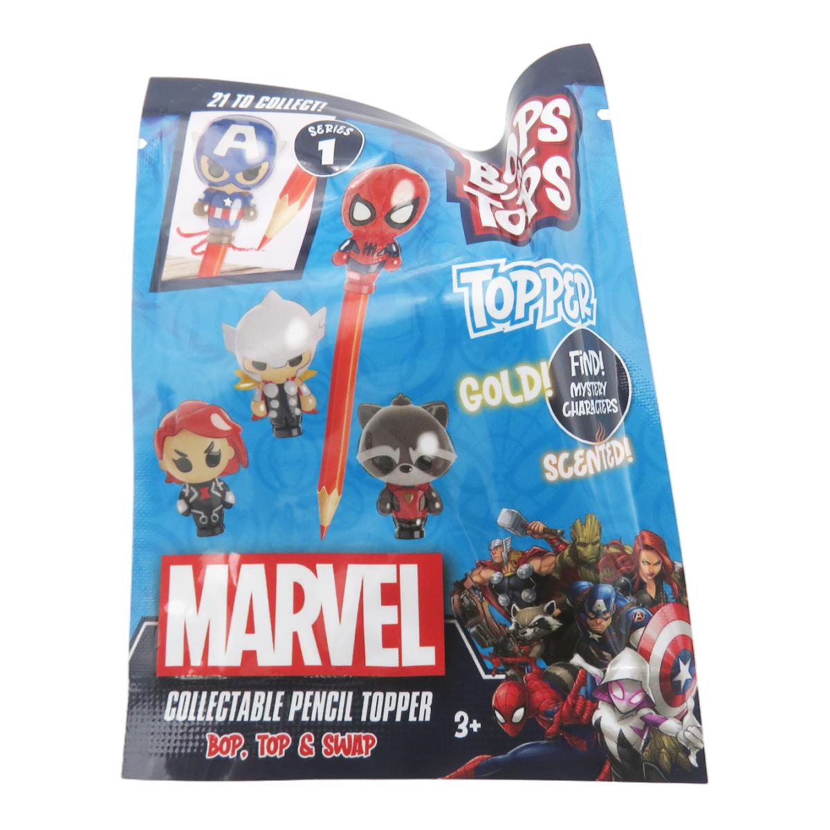 Imagem 0 de Topper 3D Surpresa Marvel CyP Brands Azul Multicolor