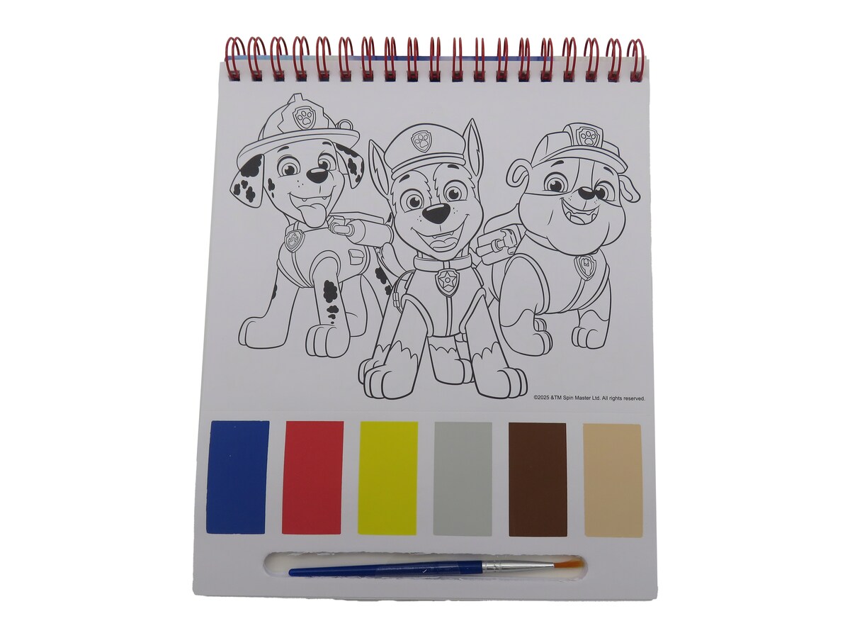 Bloc de dibujo con acuarelas Paw Patrol CyP Brands azul multicolor Azul / Multicolor-3
