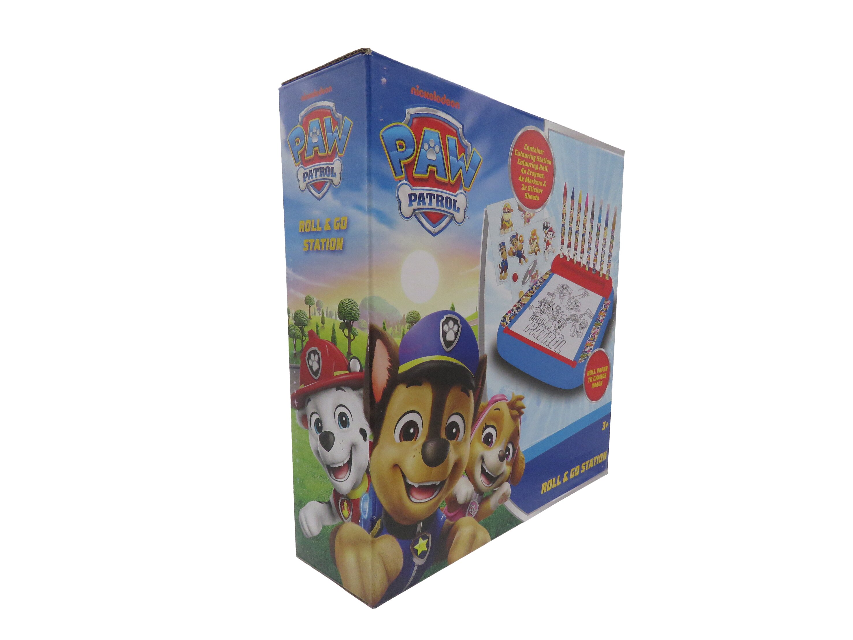 Estacion portatil de dibujo roll & go Paw Patrol CyP Brands azul multicolor Azul / Multicolor-5