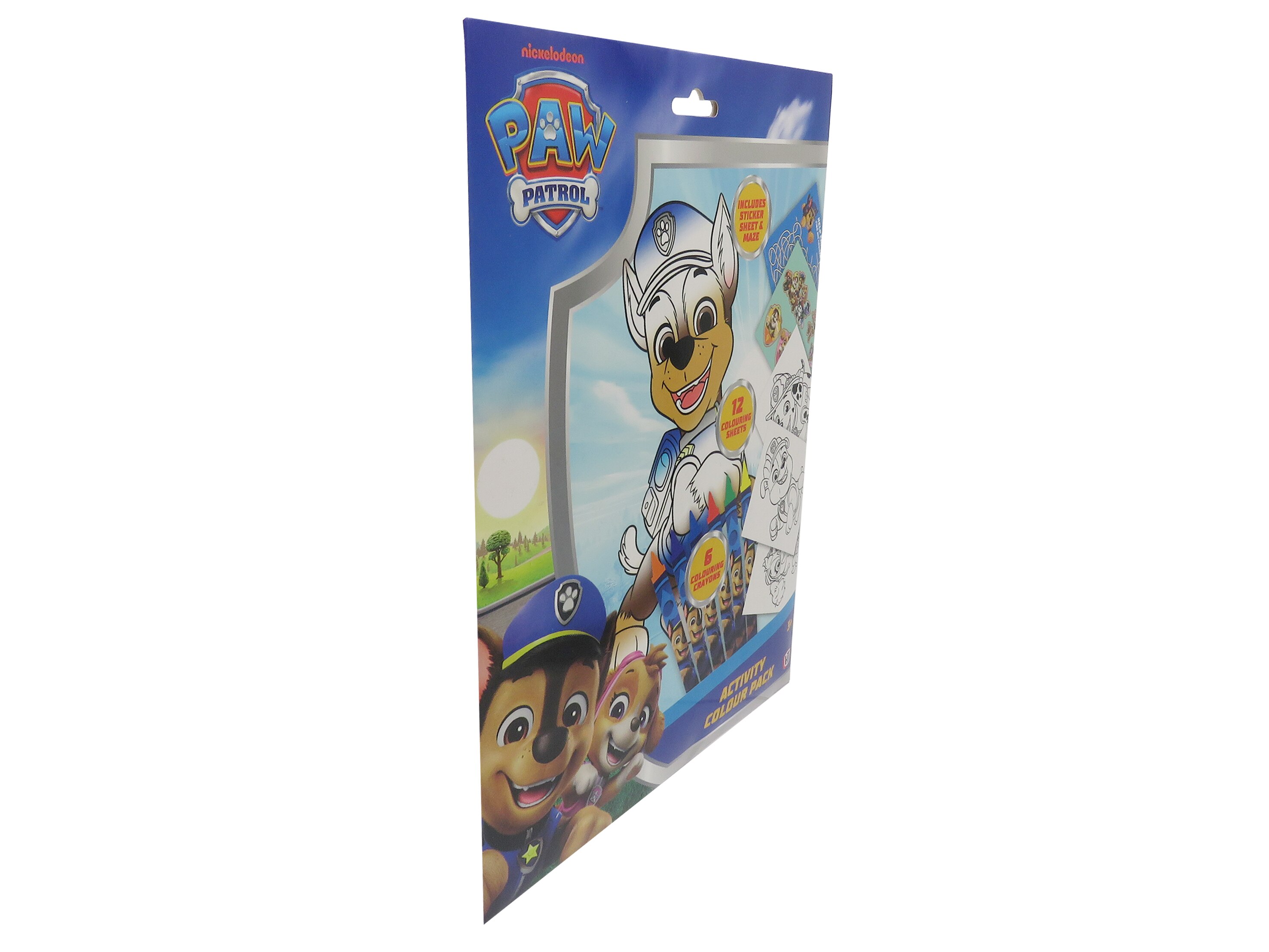 Sobre de actividades para colorear Paw Patrol CyP Brands azul multicolor Azul / Multicolor-3