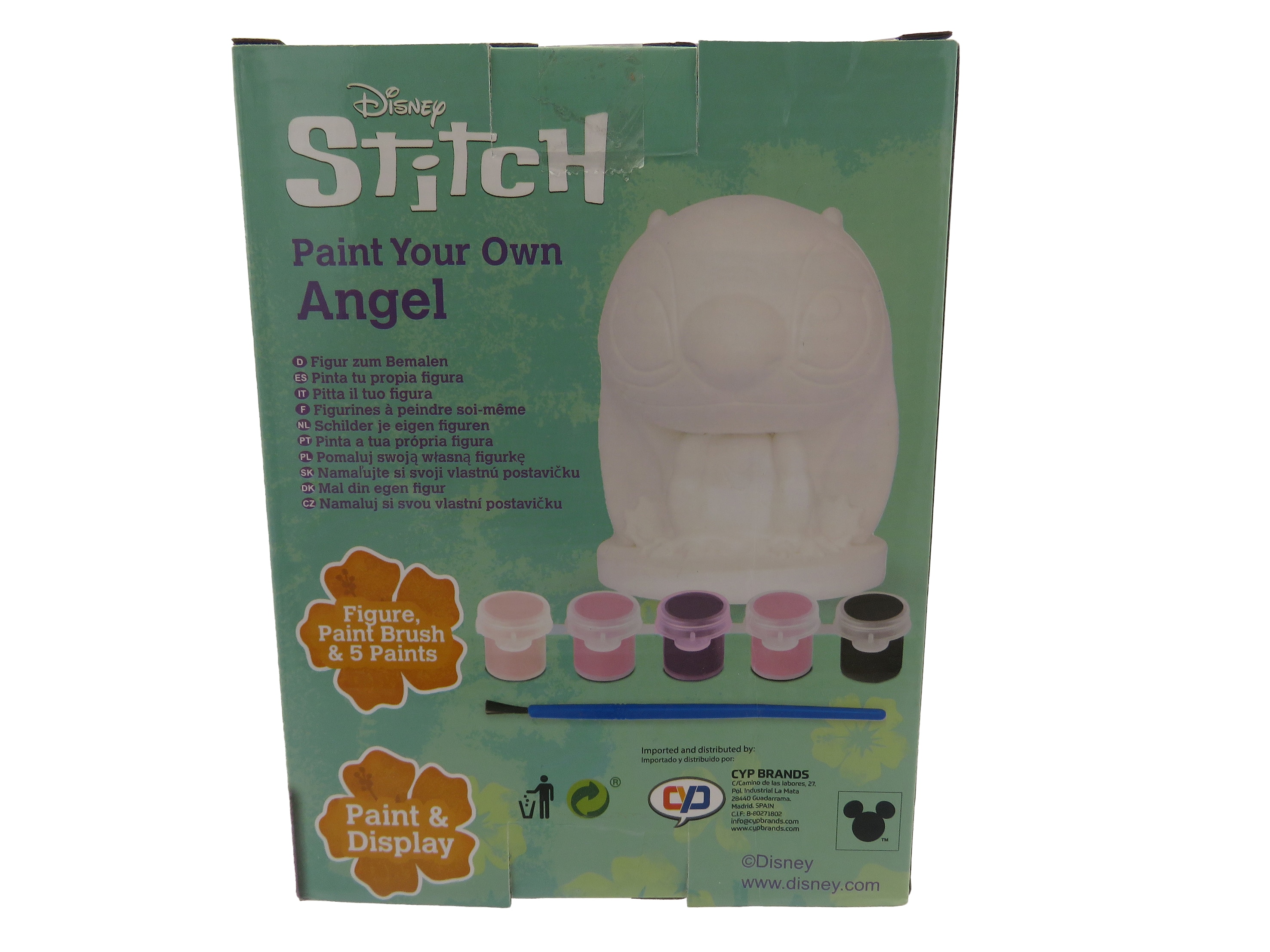 Angel figura de escayola para pintar Stitch Cyp Brands multicolor multicolor Multicolor-2