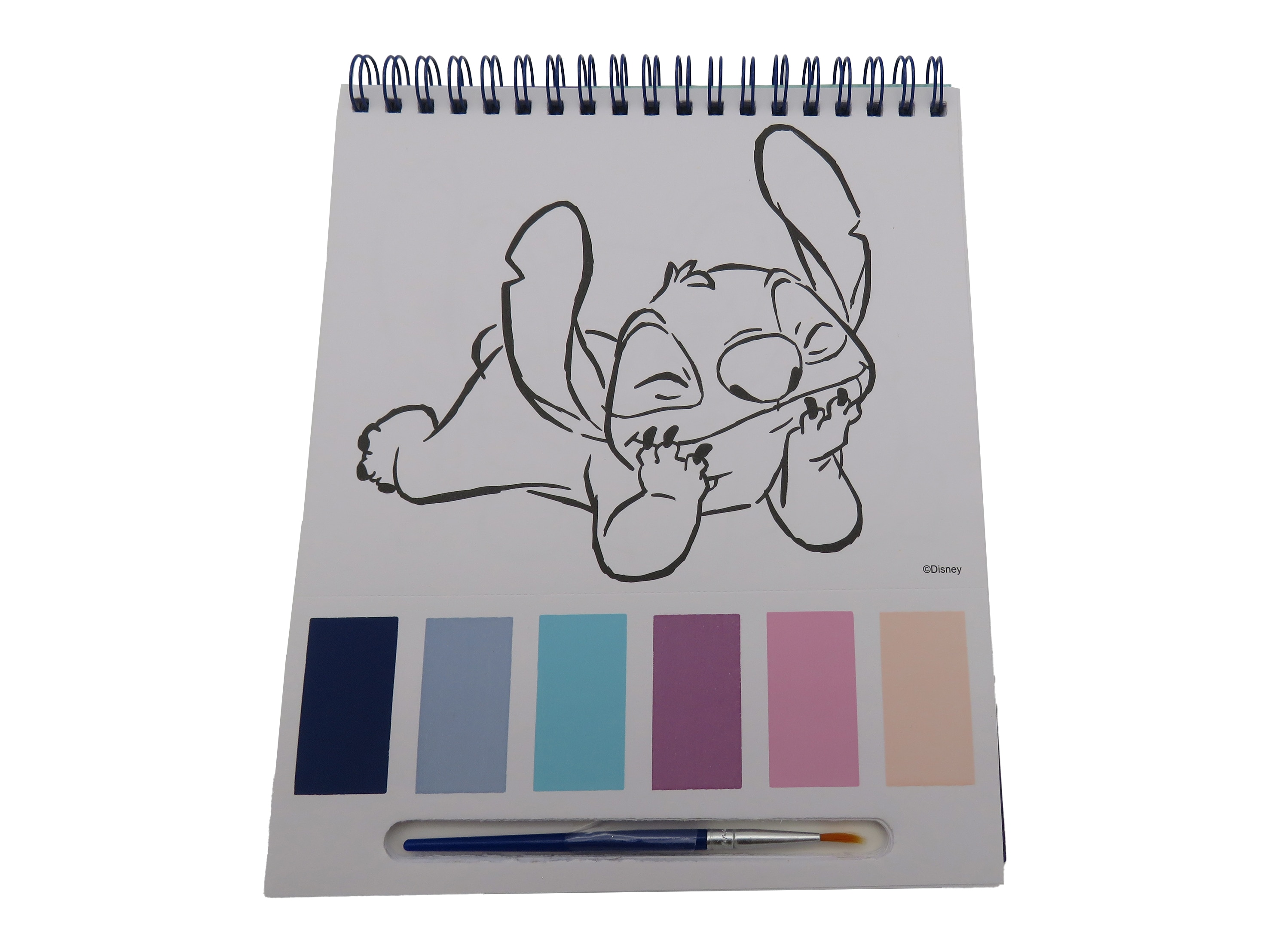 Bloc de dibujo con acuarelas Stitch CyP Brands multicolor multicolor Multicolor-3