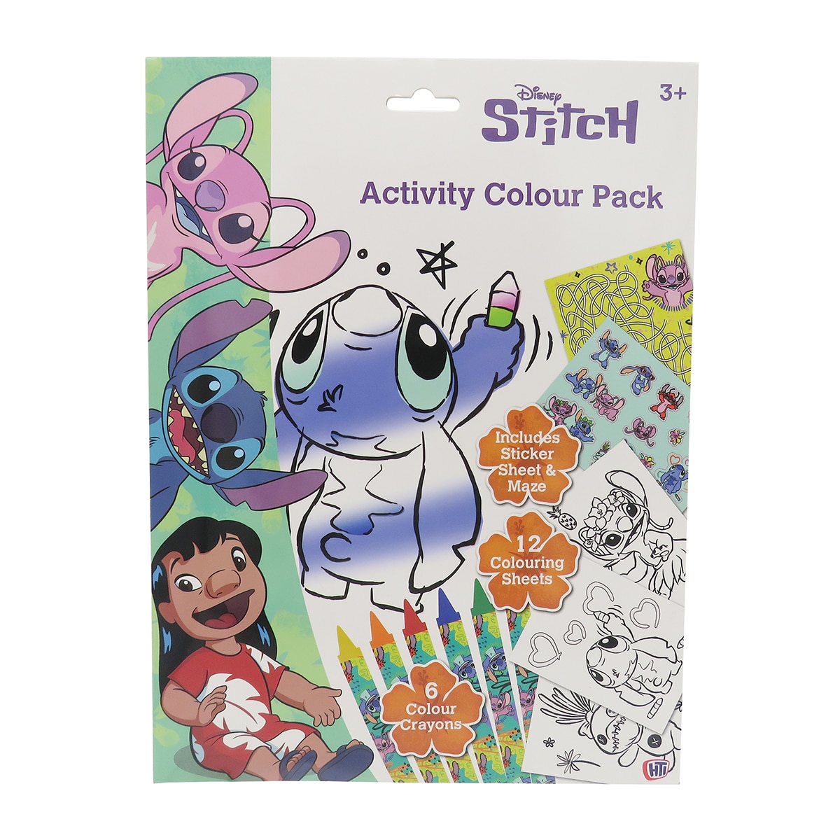 Imagen 0 de Sobre de actividades para colorear Stitch CyP Brands multicolor multicolor