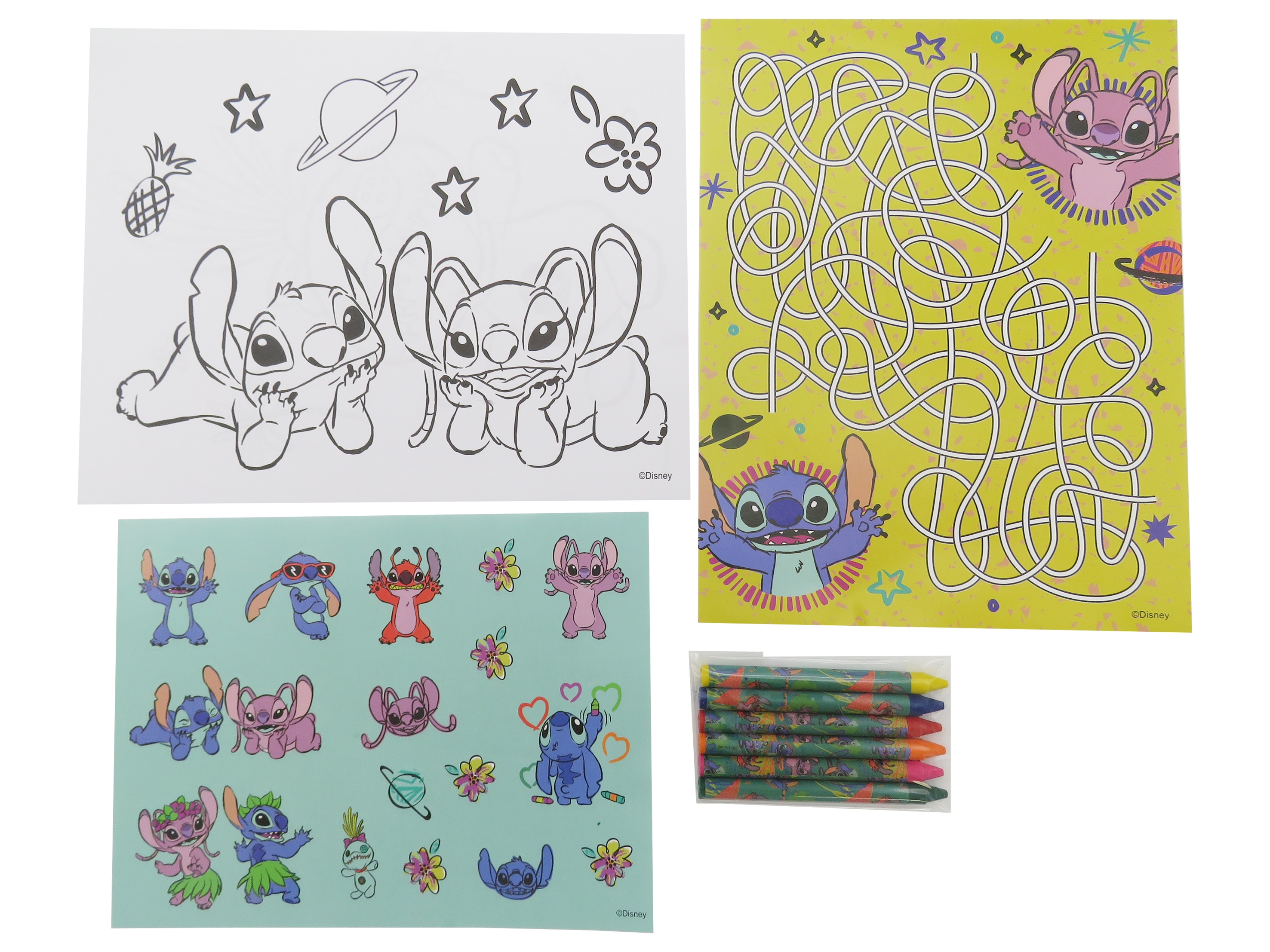 Actividades de colorir em Stitch CyP Brands multicolorido Multicolor-4