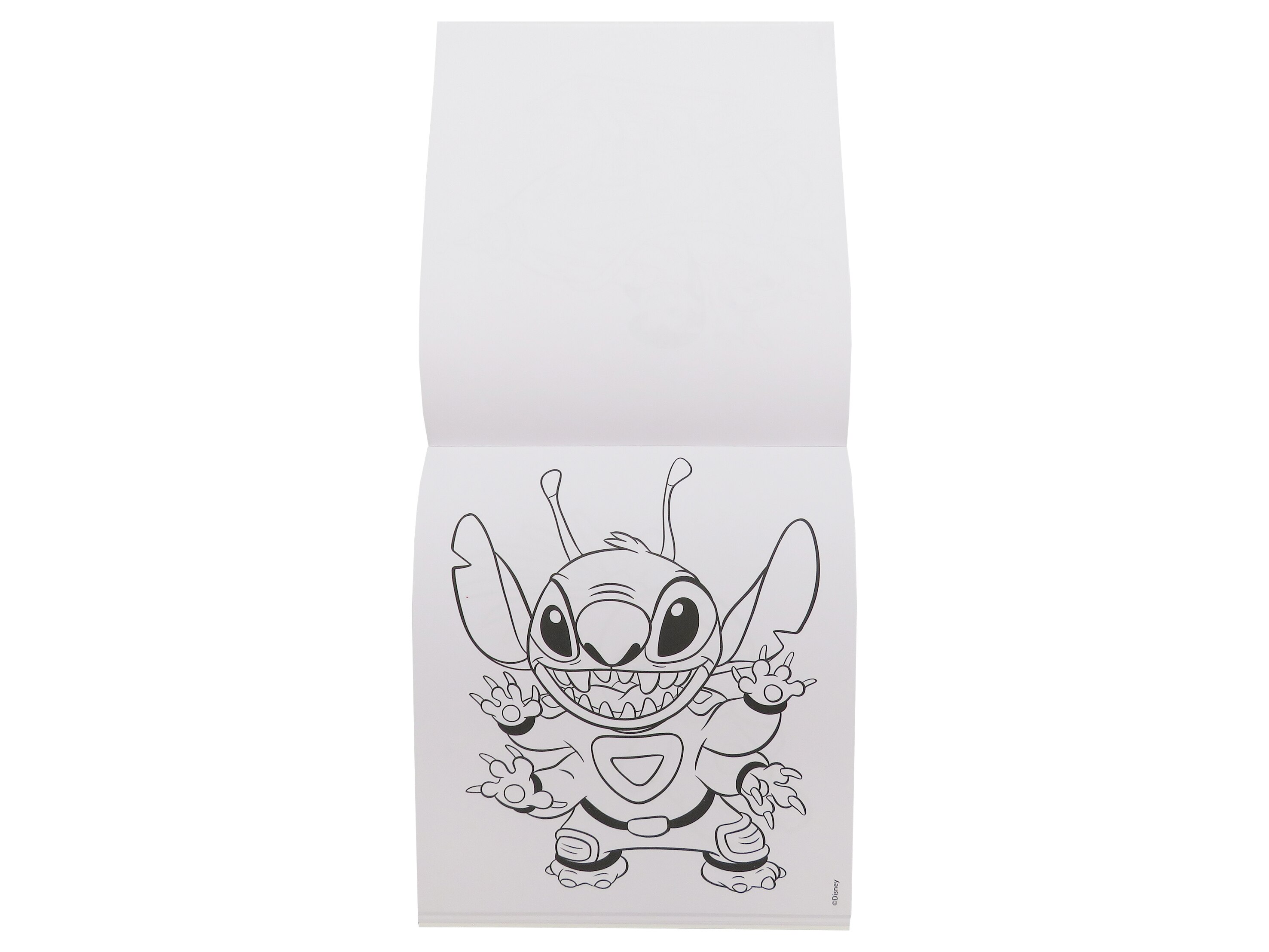 Livro de colorir com lápis de borracha Stitch CyP Brands multicolorido Multicolor-4