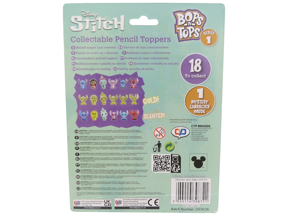 Topper 3d em blister Stitch CyP Brands multicor Multicolor-4
