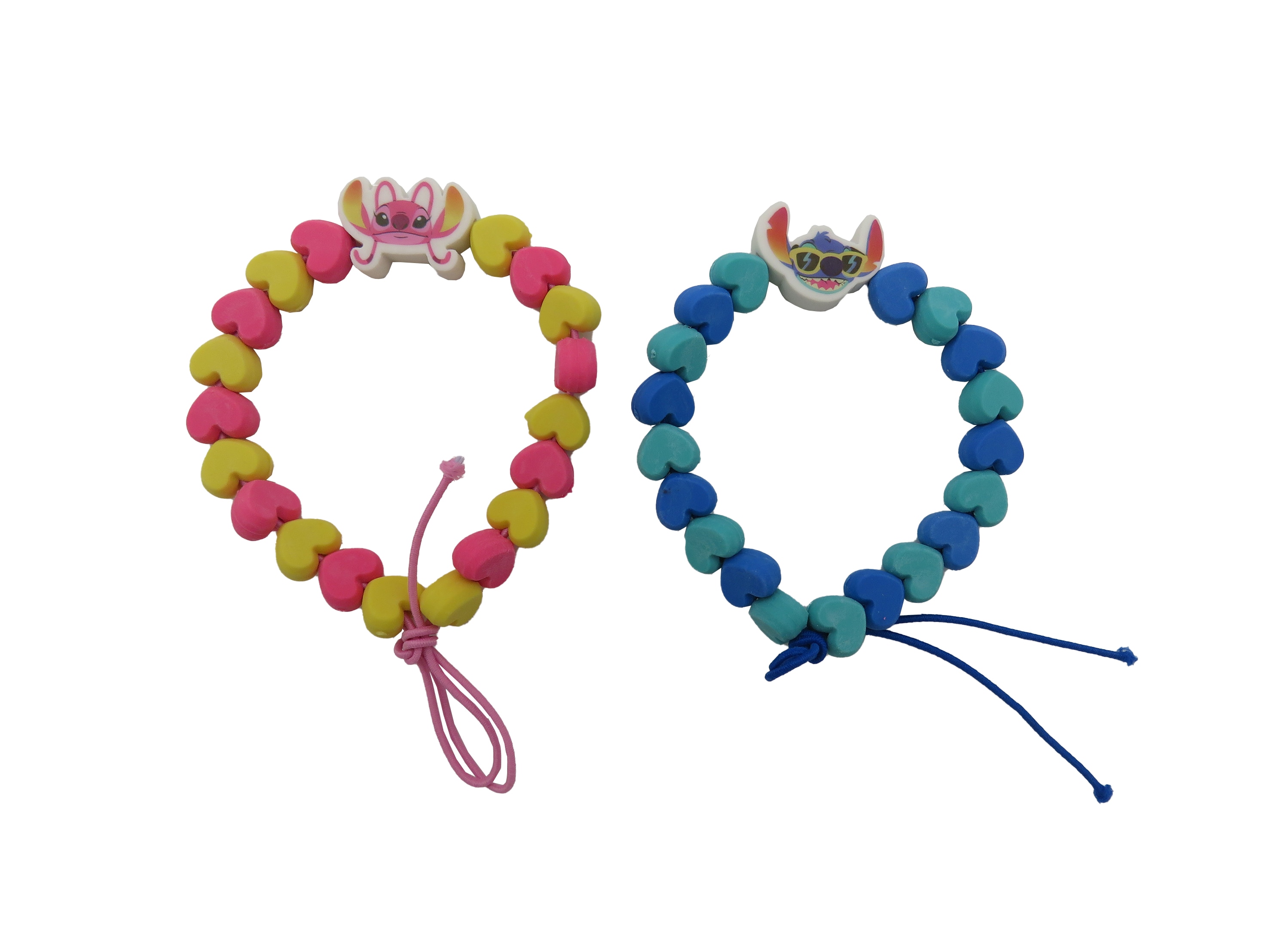 Imagen 0 de Pulseras dela amistad con mini gomas de borrar Stitch CyP Brands surtido