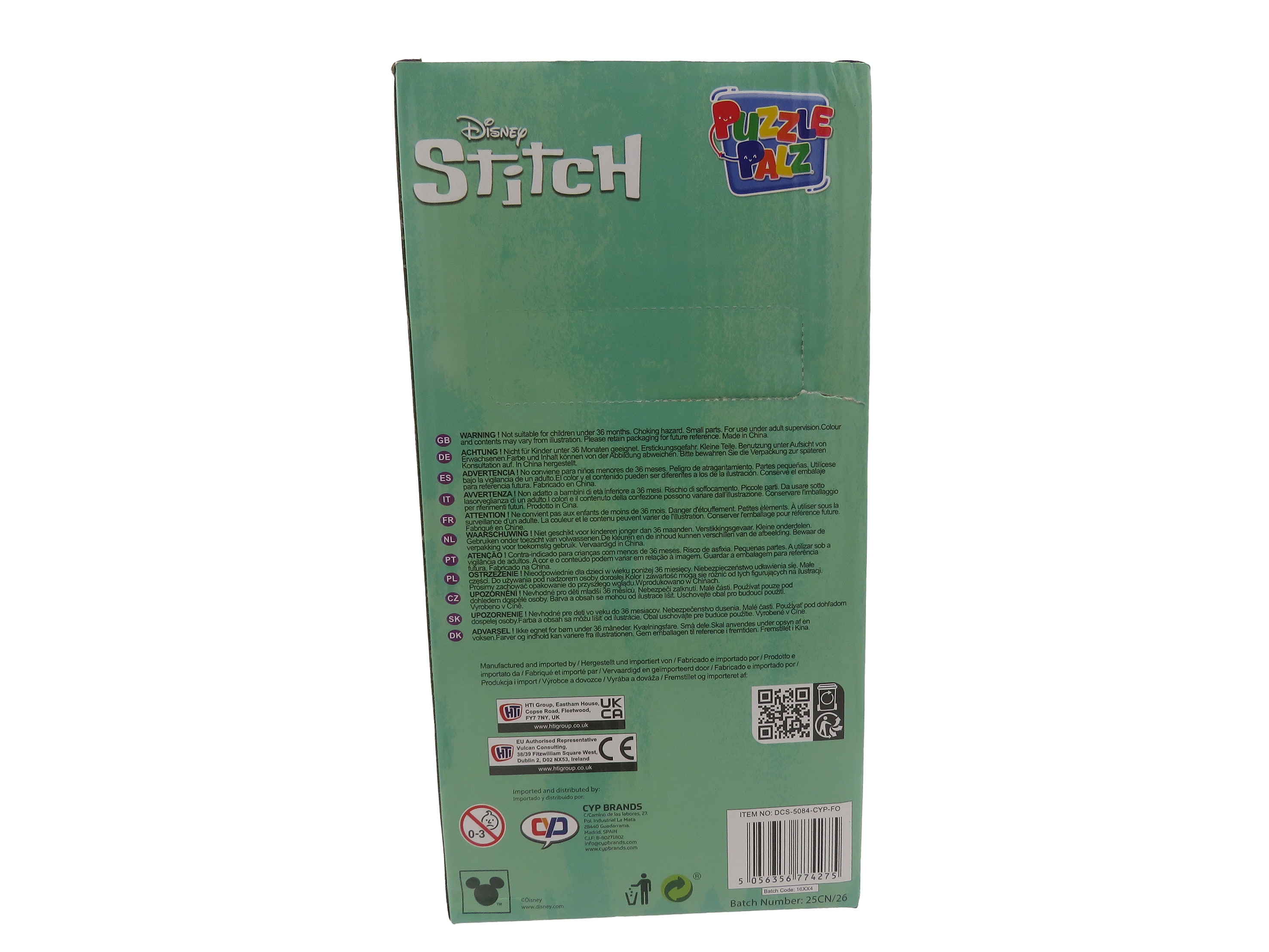 Puzzle palz en dispensador Stitch CyP Brands surtido Multicolor-4