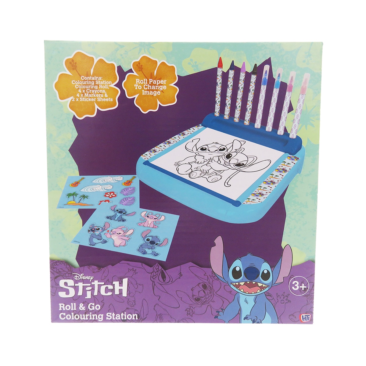Imagen 0 de Estacion portatil de dibujo roll & go Stitch CyP Brands multicolor